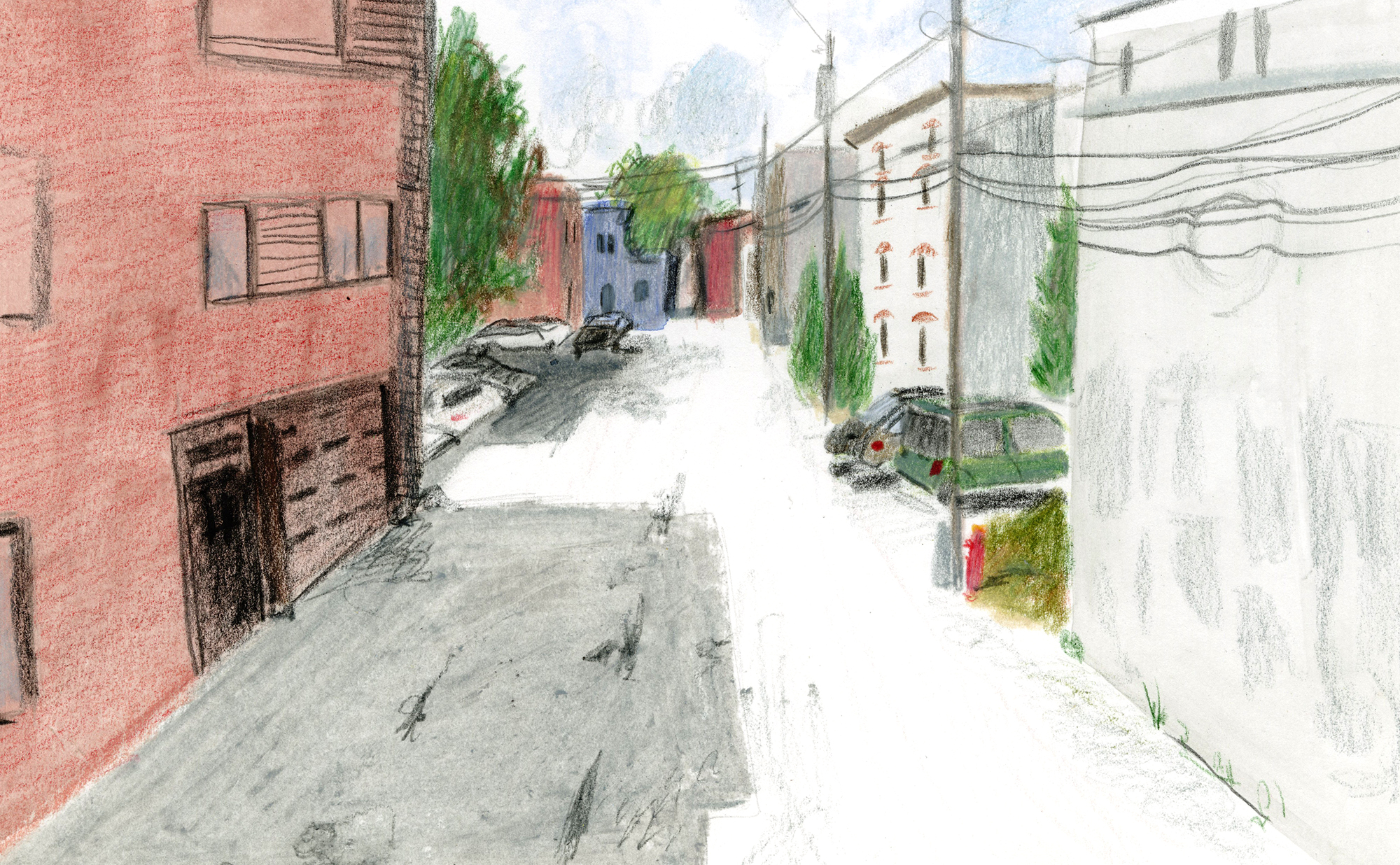 Landscape painting of Quebec